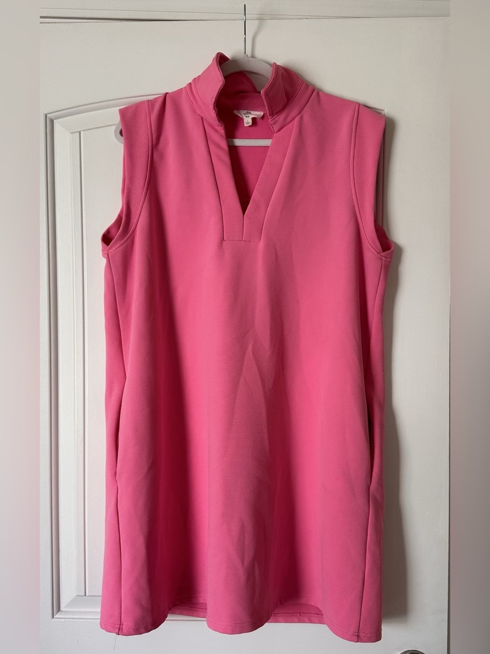 Entro Pink Sleeveless Dress
